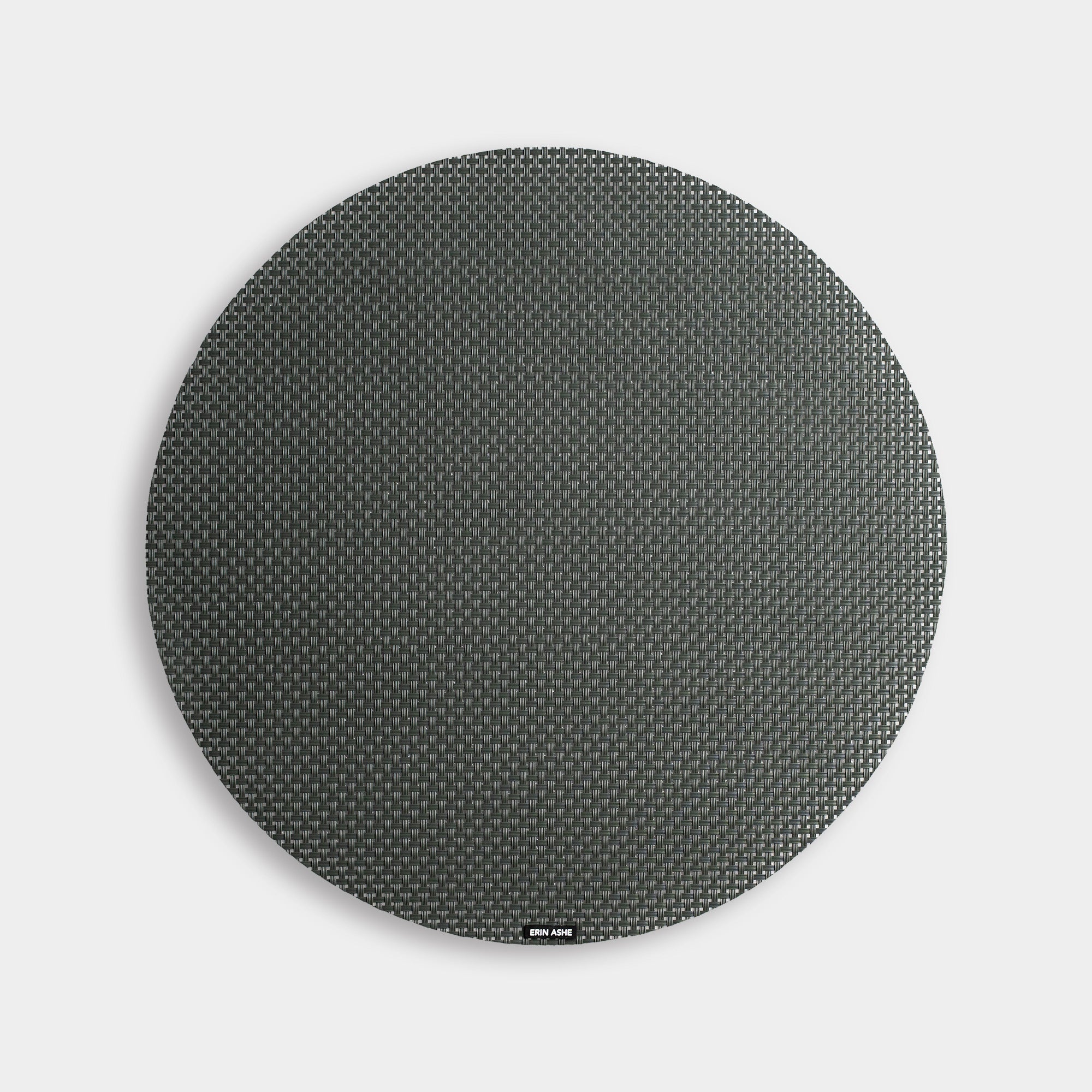 Small Weave Vinyl Placemats – Round